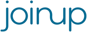 The word Joinup stylised as a logo