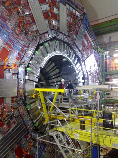 The Compact Muon Solenoid experiment, part of the LHC at CERN