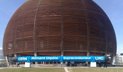 The Globe of Science and Innovation building at CERN in which the meeting was held.